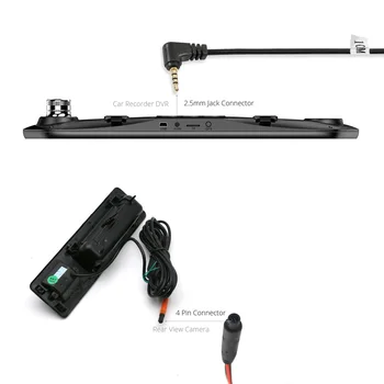 AtoCoto 10m Vyrų 4 Pin 2,5 mm TRRS Jungtis Išplėtimo Vaizdo Kabelį, Laidą Sunkvežimis/Van Automobilių Diktofonas, DVR, Atsarginės Kameros